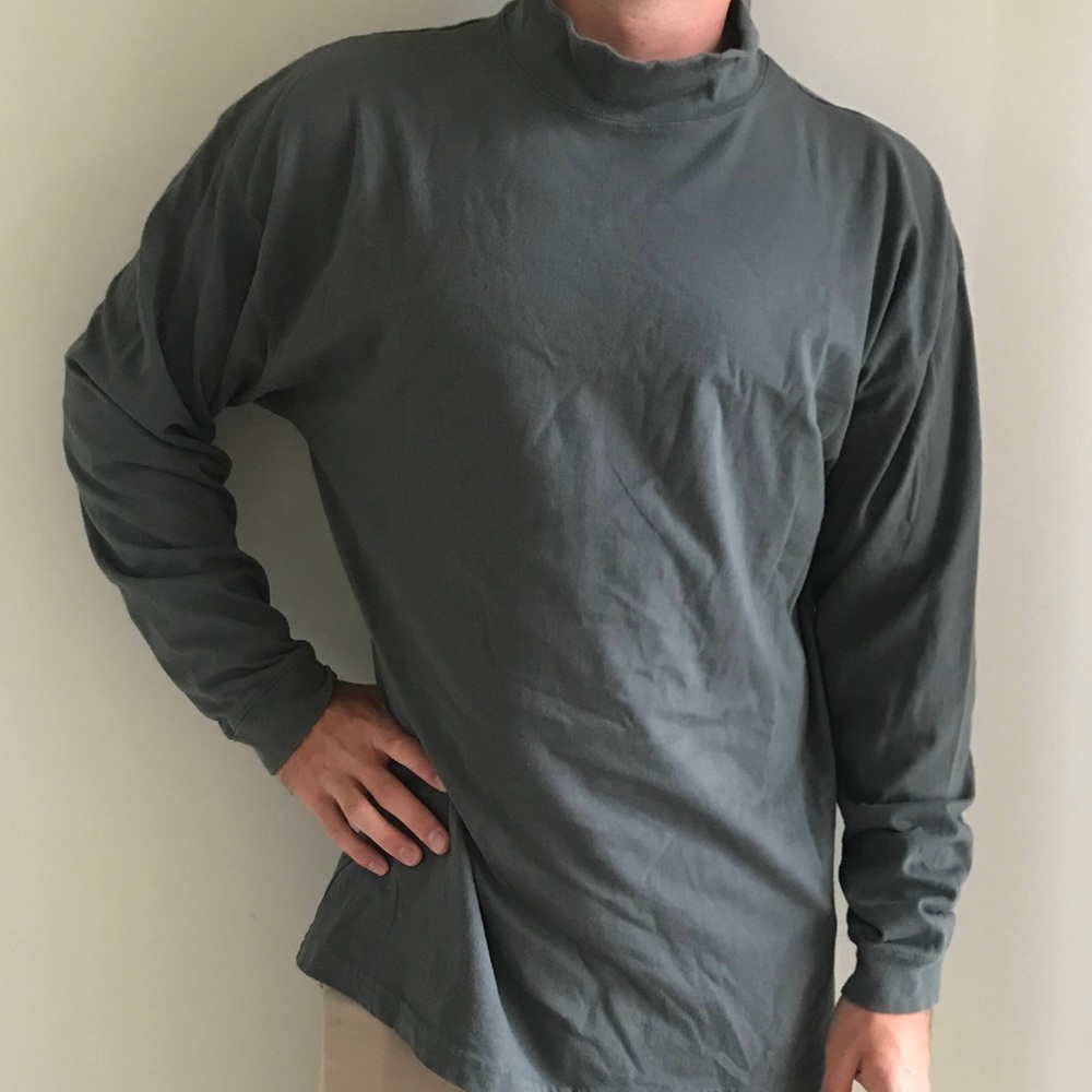 Mock turtleneck: Large